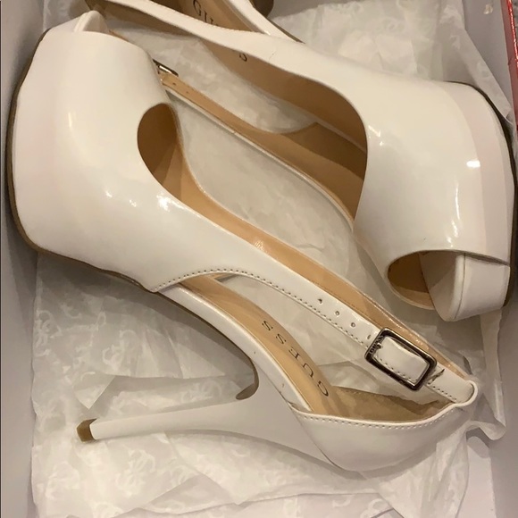 Brand new Guess White Sexy Heels - Picture 4 of 5